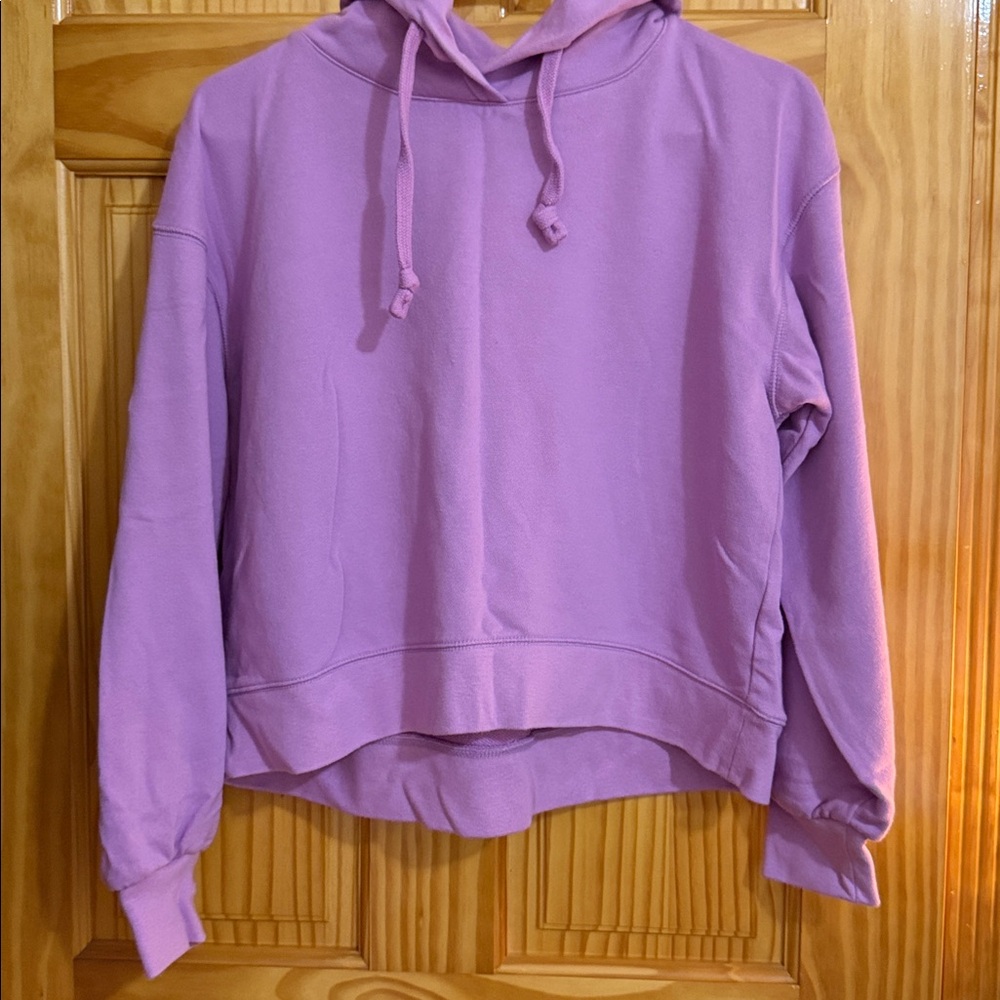 Uniqlo Women's Purple Hoodie